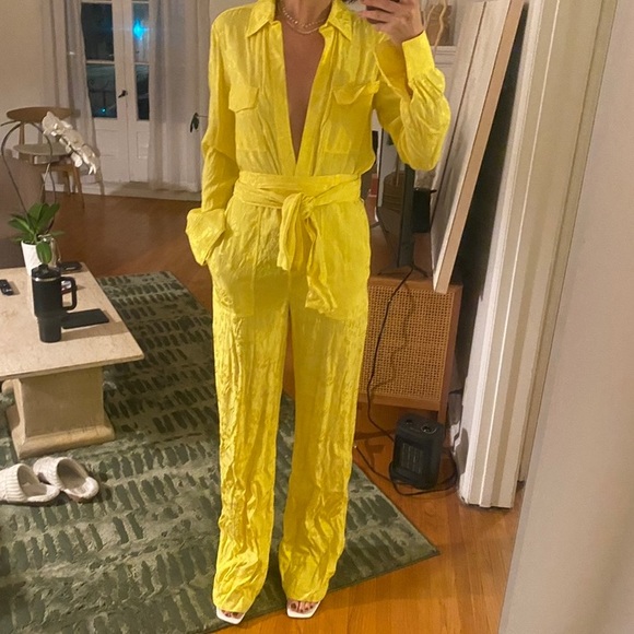 STAUD floral Jumpsuit